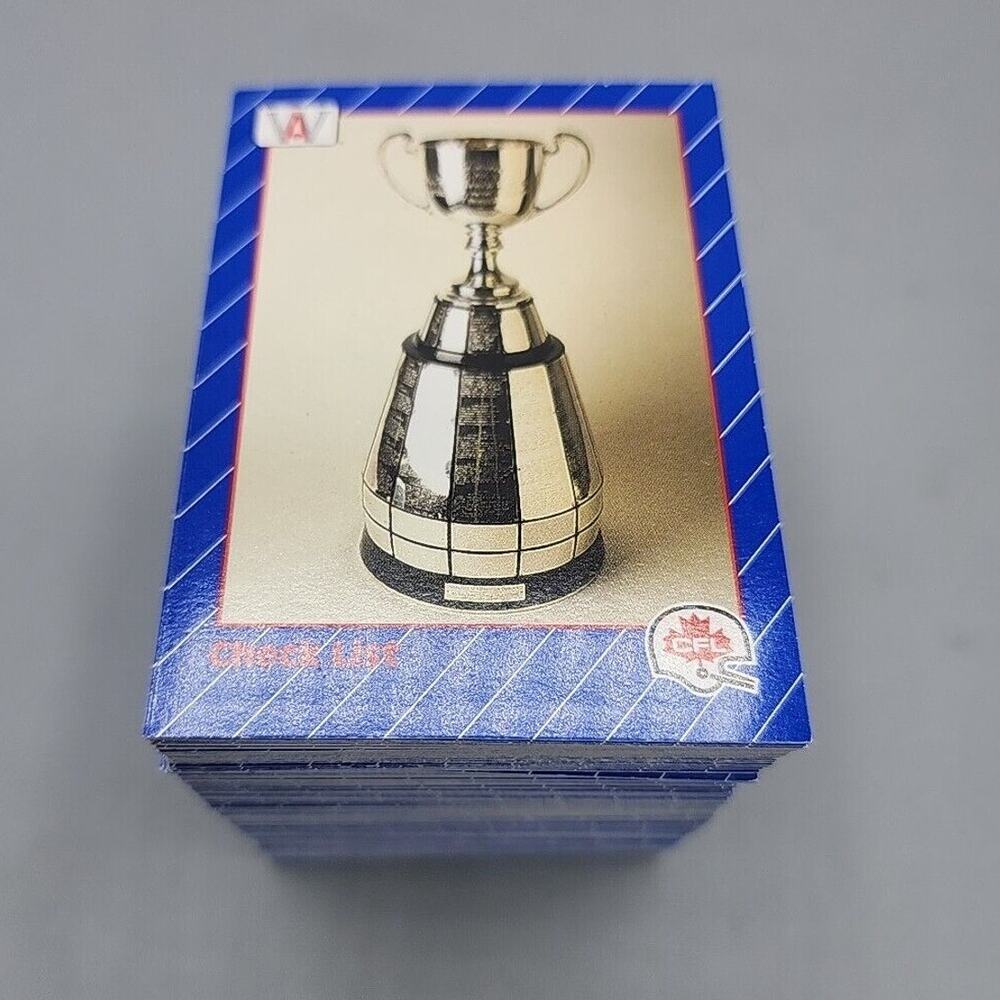 All World 1991 CFL Canadian Football Card Lot Vintage 100+ Cards